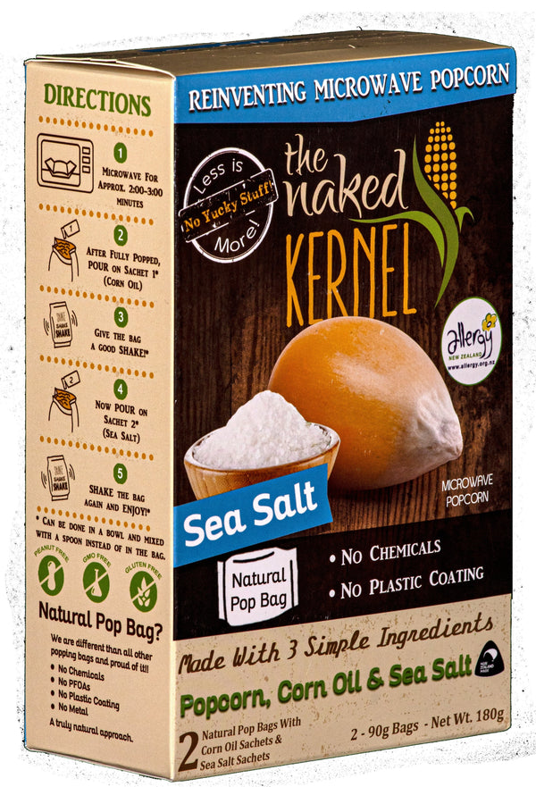 [Bulk Buy] Microwave Popcorn Sea Salt 24 / 2pk